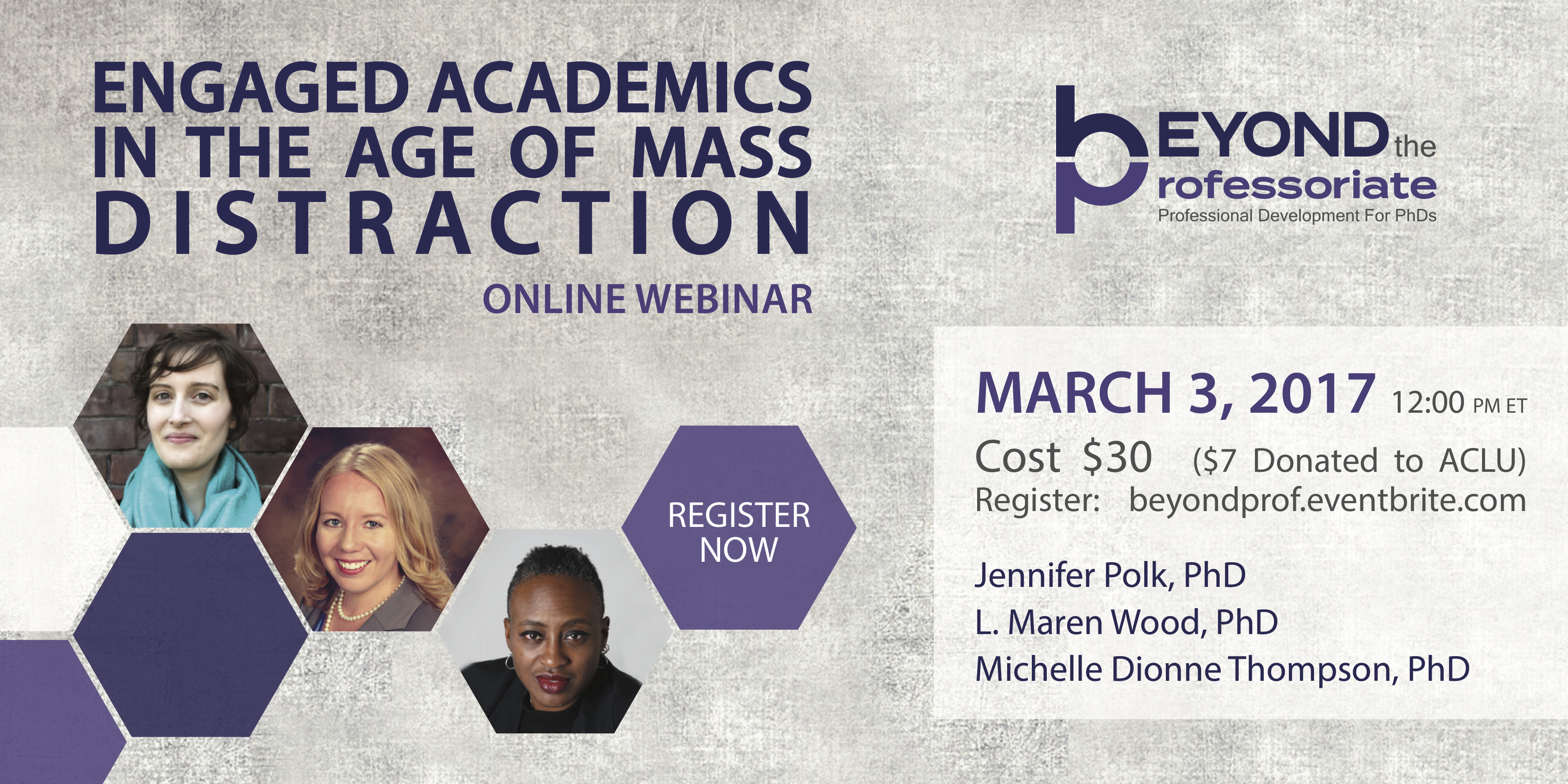 Webinar: Engaged Academics in the Age of Mass Distraction