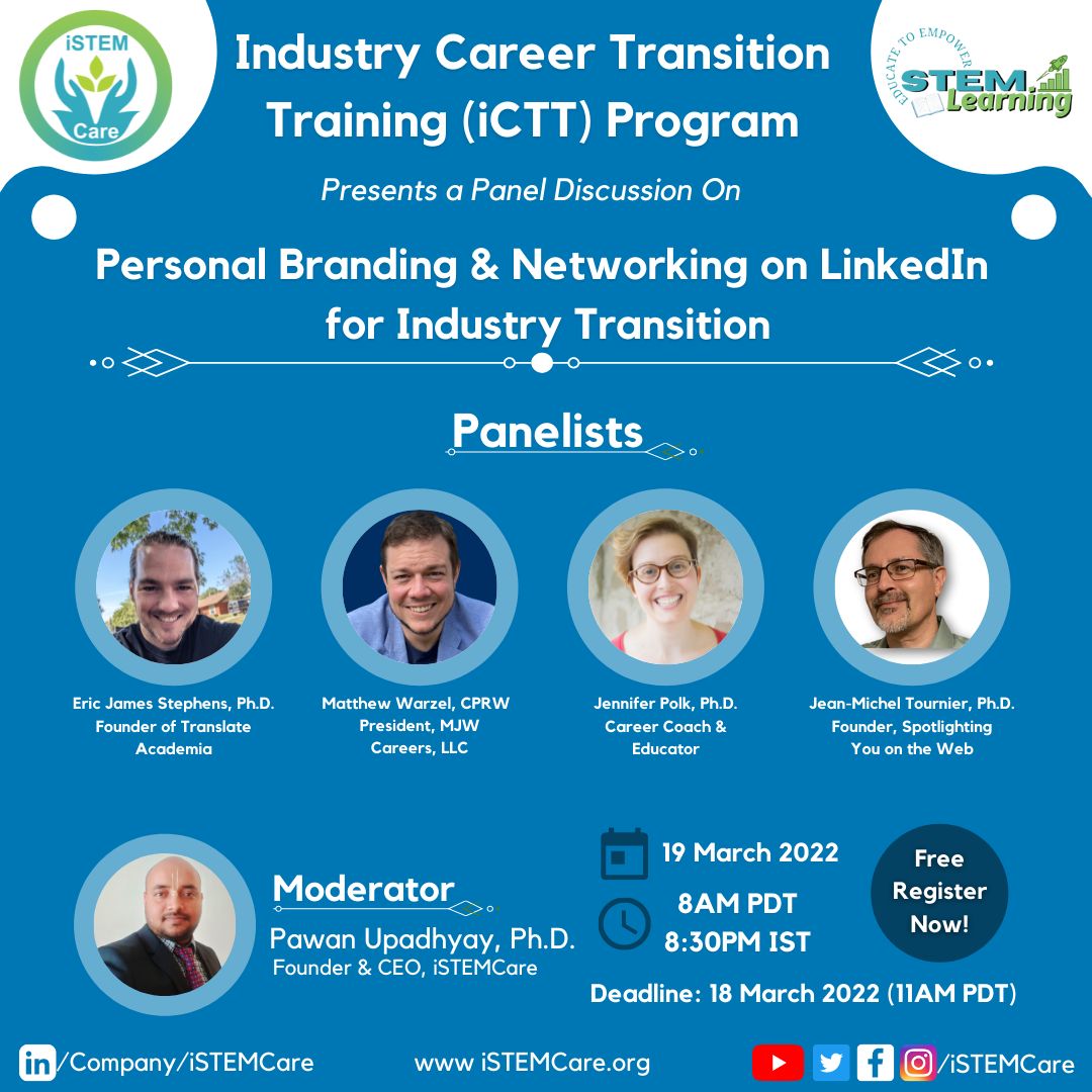 You’re invited! Personal Branding & Networking on LinkedIn for Industry Professionals