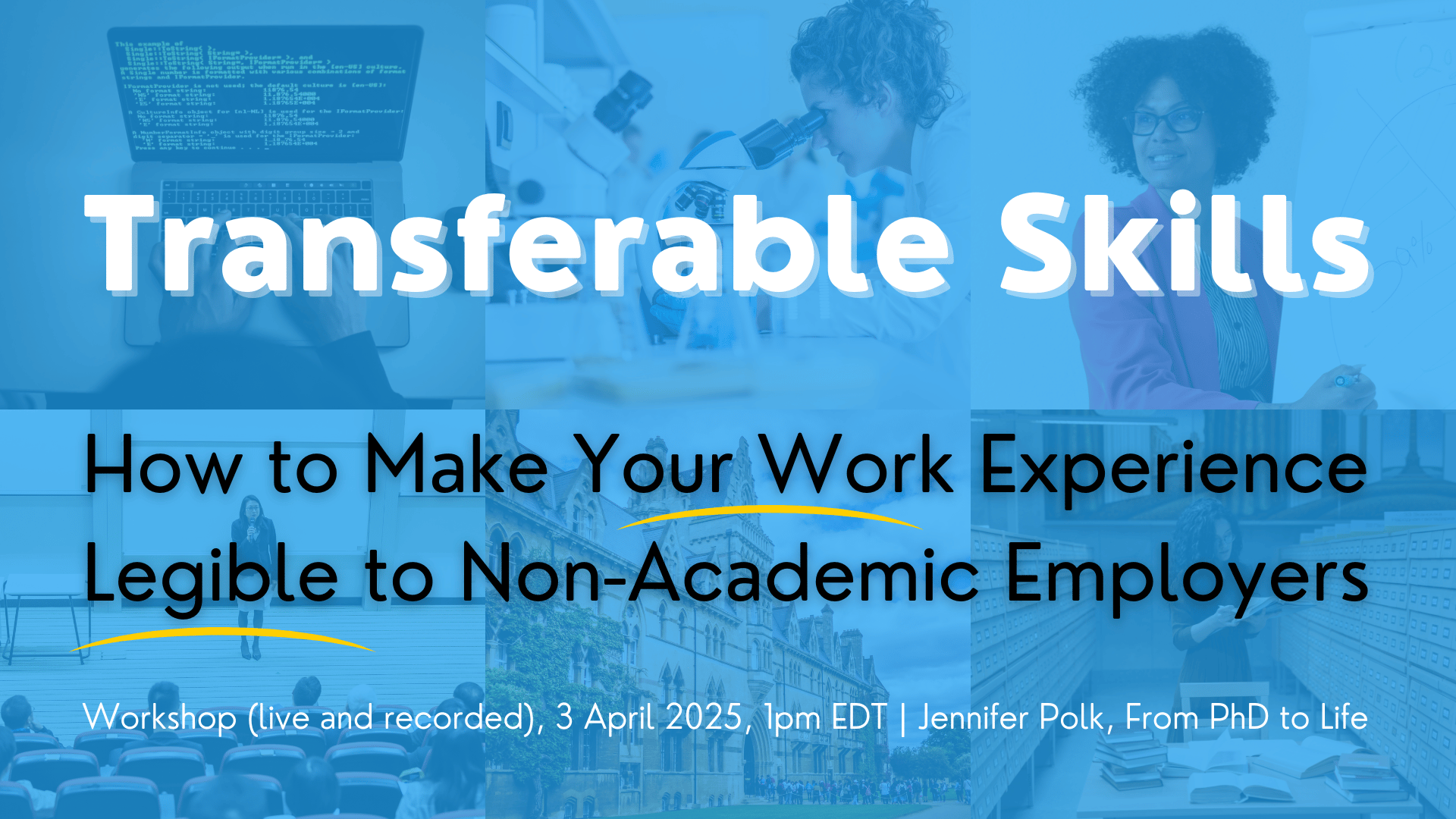 You’re more qualified than you think (workshop invite inside)