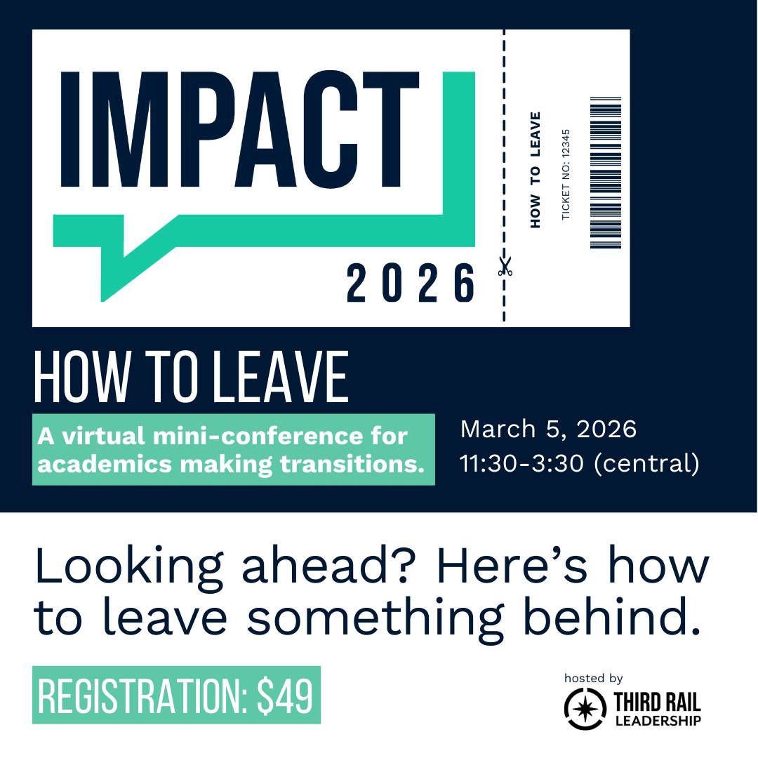 It’s not your resume (and reminder about IMPACT 2026 – this Thursday)